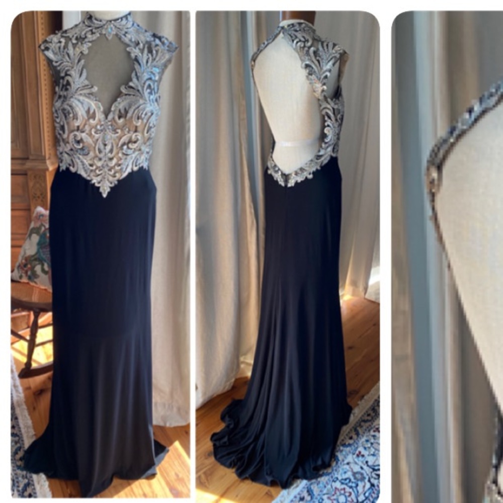 Jooy couture black formal dress size 8